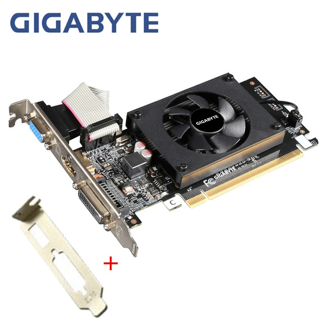 Gigabyte GT 710 1GB Graphics Cards GPU For nVIDIA Geforce GT710